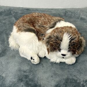 Perfect Petzzz - Original Shih Tzu, Realistic, Lifelike Stuffed Interactive Pet
